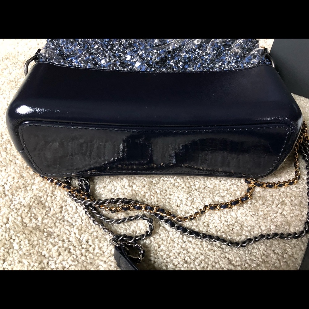 SOLD! CHANEL Gabrielle medium PVC decoration bag - Picture 5 of 7